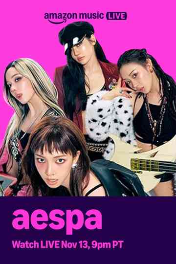 aespa: Amazon Music Live Poster