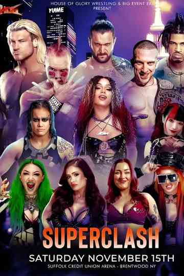 House of Glory x The Big Event: SuperClash 2025 Poster