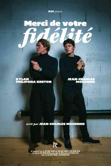 Merci de votre fidélité Poster