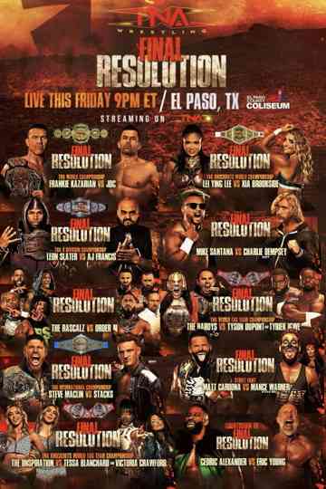 TNA Final Resolution 2025 Poster