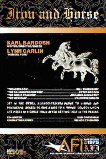 Iron and Horse Poster