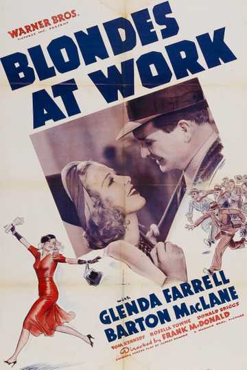 Blondes at Work Poster