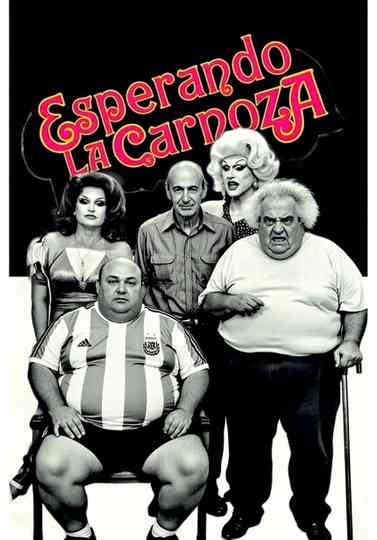 Waiting for the meat poster