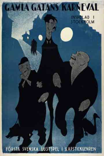 Gamla gatans karneval Poster