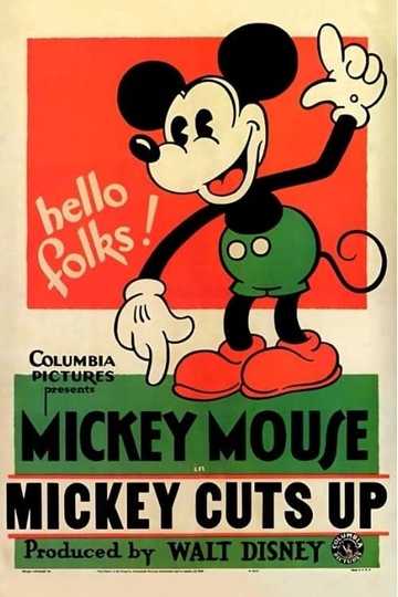 Mickey Cuts Up Poster