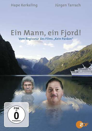 A man a fjord Poster