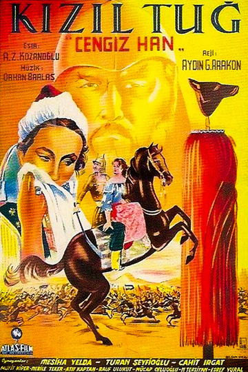 Red Plume - Genghis Khan Poster