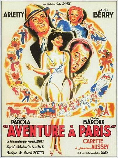Adventure in Paris Poster