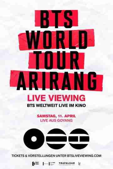 BTS World Tour 'Arirang' in Goyang: Live Viewing Poster