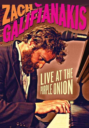 Zach Galifianakis Live at the Purple Onion Poster