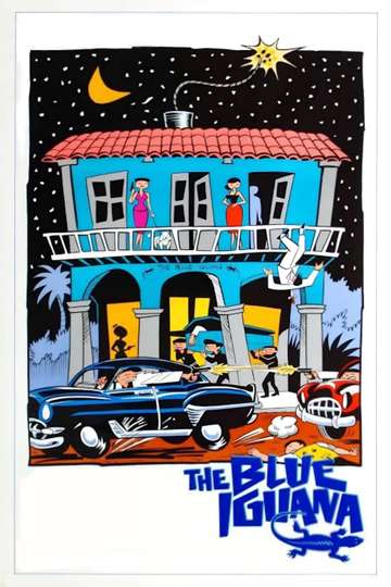 The Blue Iguana Poster