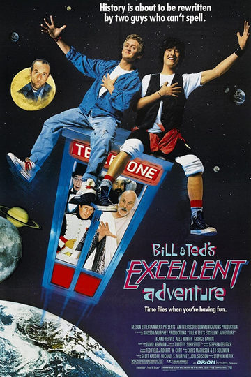 Bill & Ted's Excellent Adventure Poster