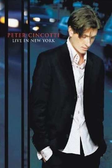 Peter Cincotti Live In New York Poster