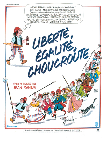 Liberté égalité choucroute Poster