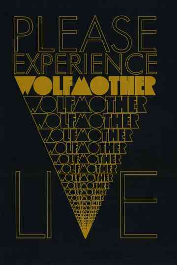 Wolfmother - Please Experience Live Poster