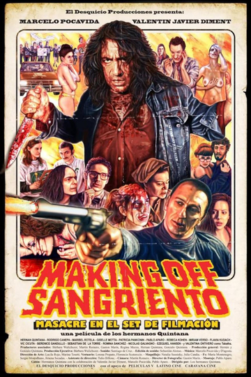 Making Off Sangriento: Masacre en el Set de Filmación Poster