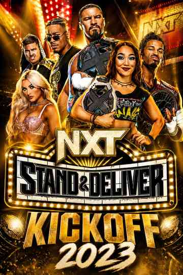WWE NXT Stand & Deliver Kickoff Poster