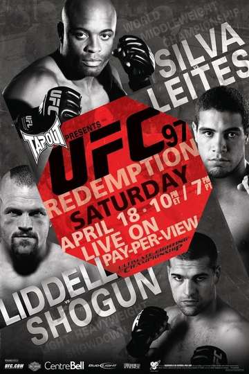 UFC 97 Redemption Poster