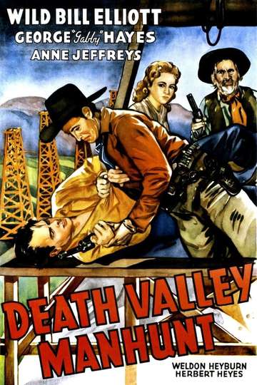 Death Valley Manhunt Poster