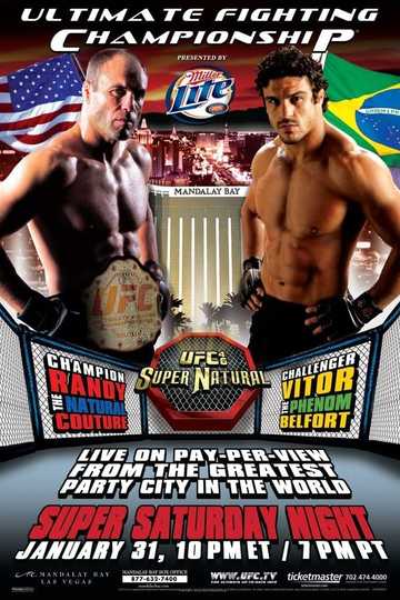 UFC 46: Supernatural Poster