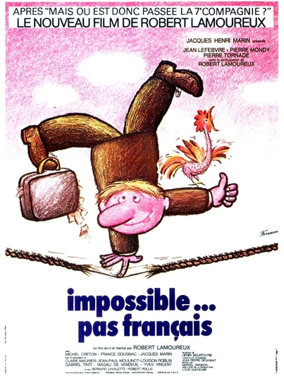 Impossible Is Not French Poster