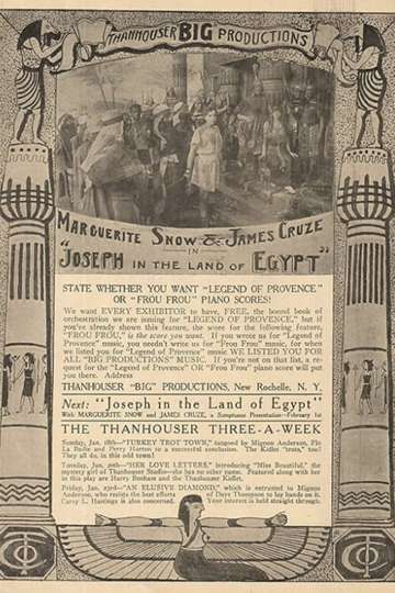Joseph in the Land of Egypt Poster