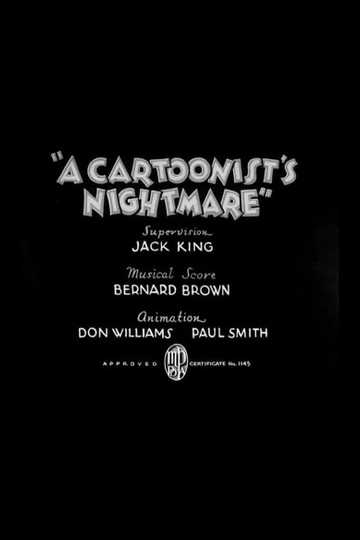 A Cartoonist's Nightmare Poster
