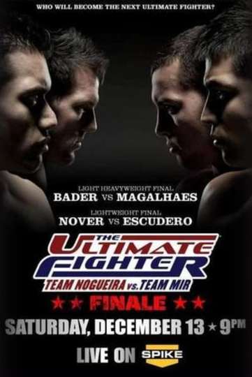 The Ultimate Fighter 8 Finale Poster