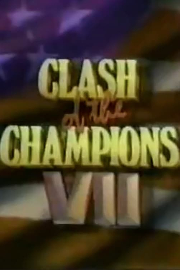 NWA Clash of The Champions VII Guts  Glory Poster