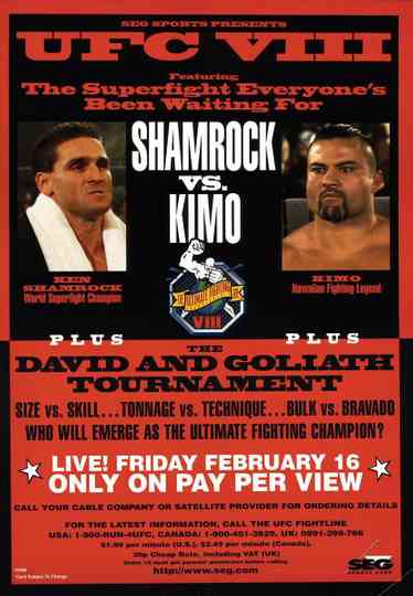 UFC 8: David vs. Goliath
