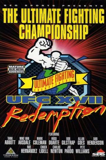 UFC 17 Redemption Poster