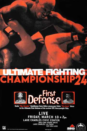 UFC 24: First Defense Poster