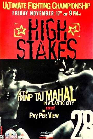 UFC 28: High Stakes Poster