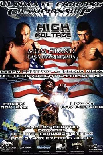 UFC 34: High Voltage Poster