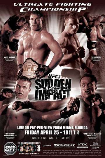 UFC 42: Sudden Impact Poster
