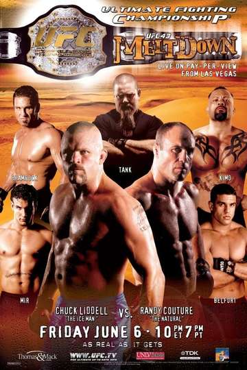 UFC 43: Meltdown Poster
