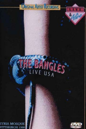 The Bangles Live at the Syria Mosque Poster