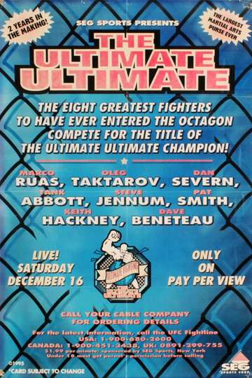 UFC 75 The Ultimate Ultimate Poster