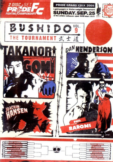 Pride Bushido 9 Poster