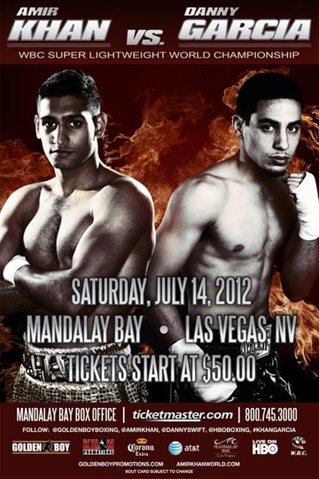 Amir Khan vs Danny Garcia Poster