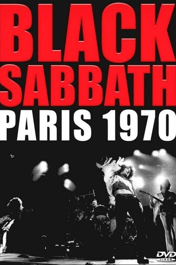 Black Sabbath  Paris 1970