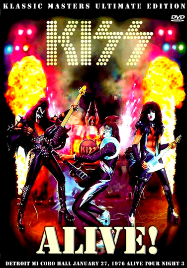 Kiss 1976 Detroit 1976