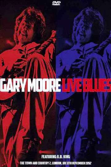 Gary Moore Live Blues Poster