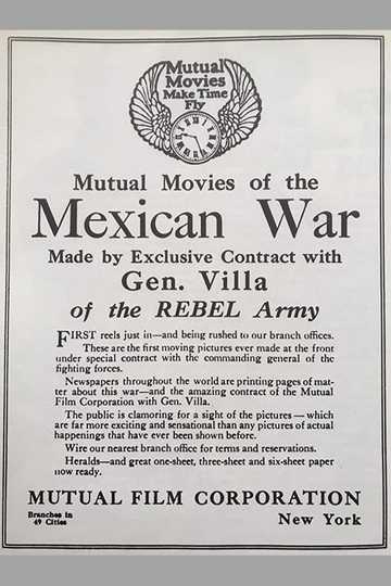 The Life of General Villa Poster