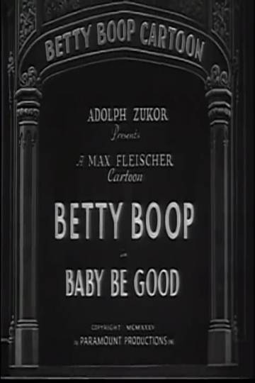 Baby Be Good Poster