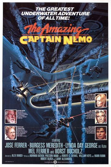 The Amazing Captain Nemo Poster