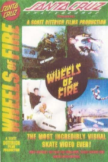 Santa Cruz Skateboards  Wheels of Fire Poster