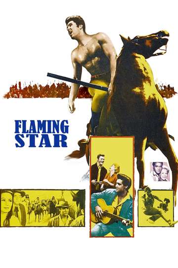 Flaming Star Poster