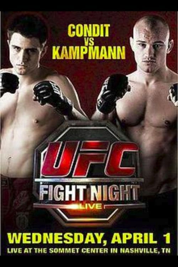 UFC Fight Night 18: Condit vs. Kampmann Poster