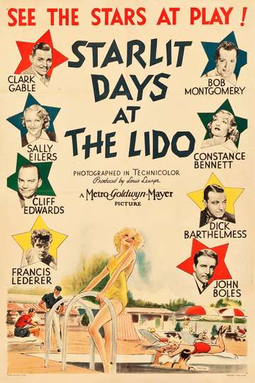 Starlit Days at the Lido Poster